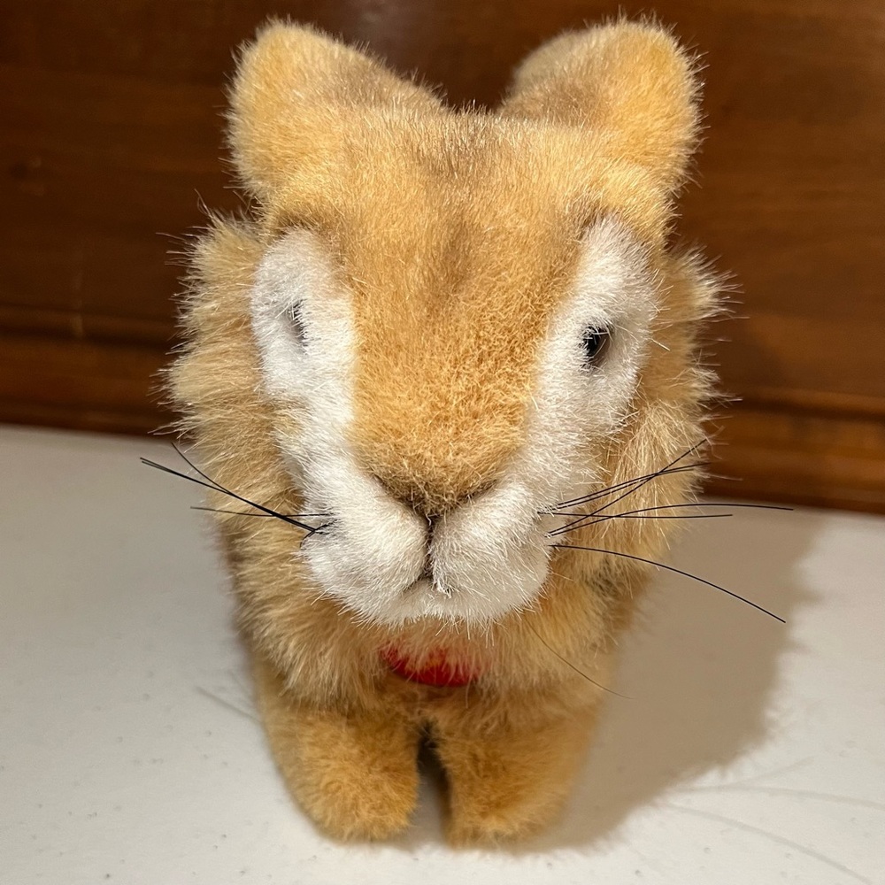 Steiff Poppel Rabbit Hare | Crouching - Picture 3 of 13